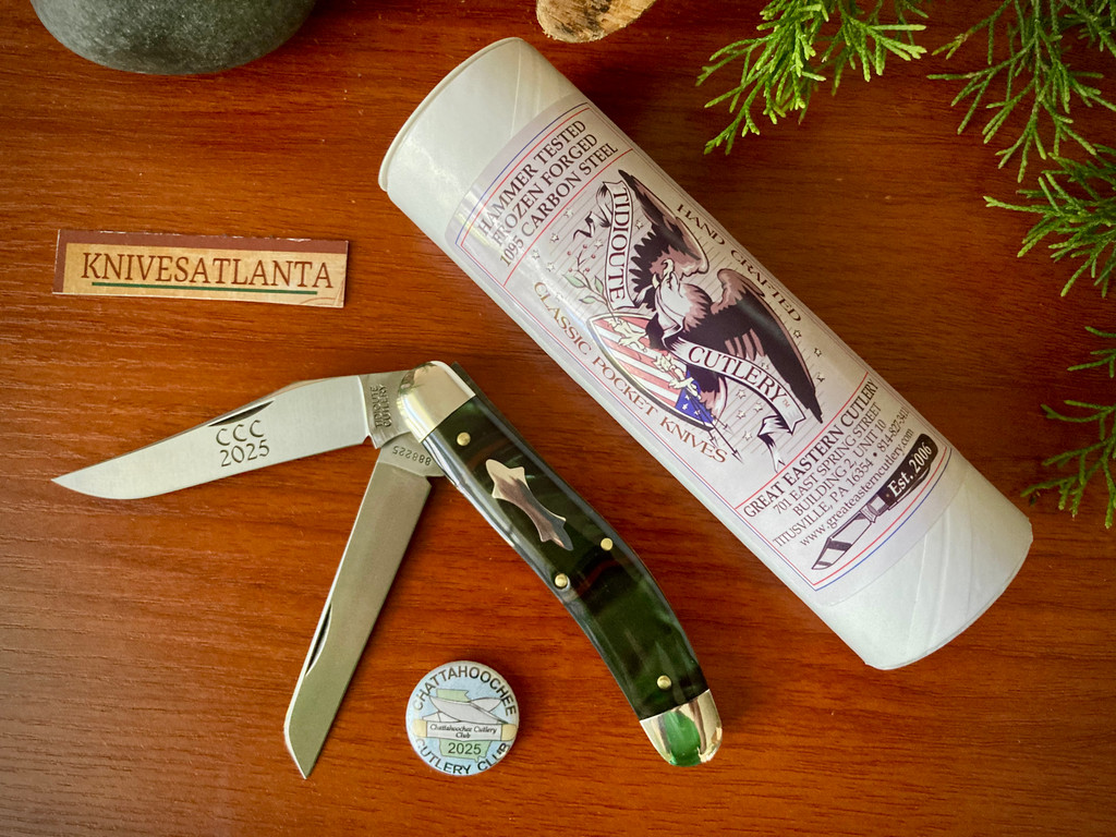 Great Eastern Cutlery (GEC) #88 Bayou Trapper ~ CCC ~ Hummingbird 