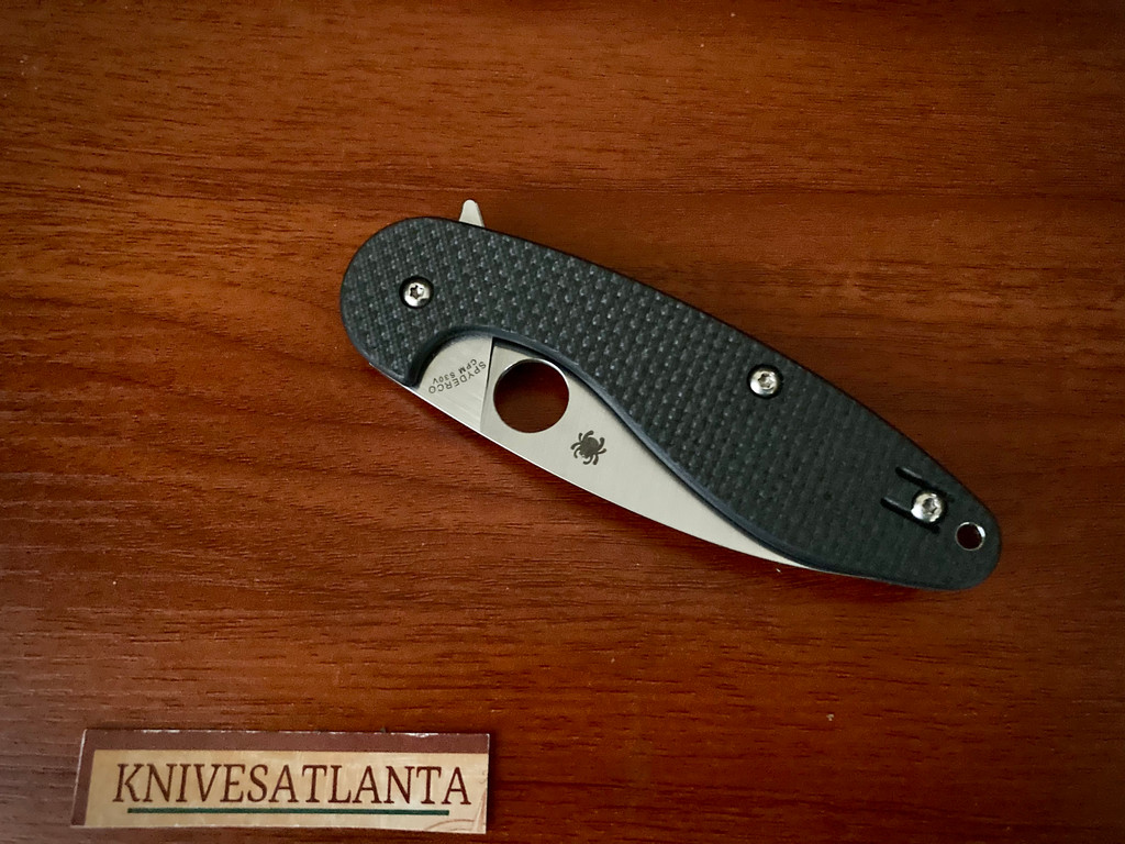 Spyderco C228CFP Sliverax Compression Lock Flipper ~