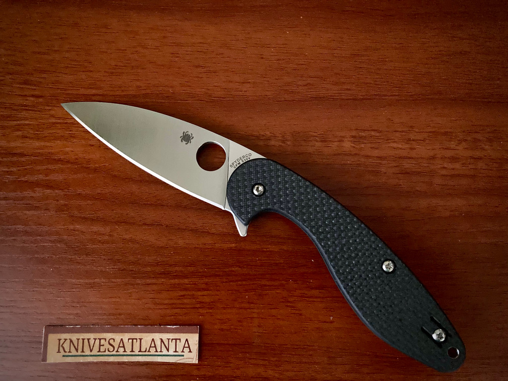 Spyderco C228CFP Sliverax Compression Lock Flipper ~