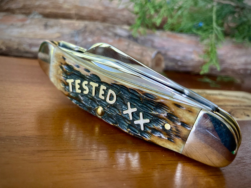 Case Midnight Bone T.B. 6339 Sowbelly  ~ 2003 Vintage