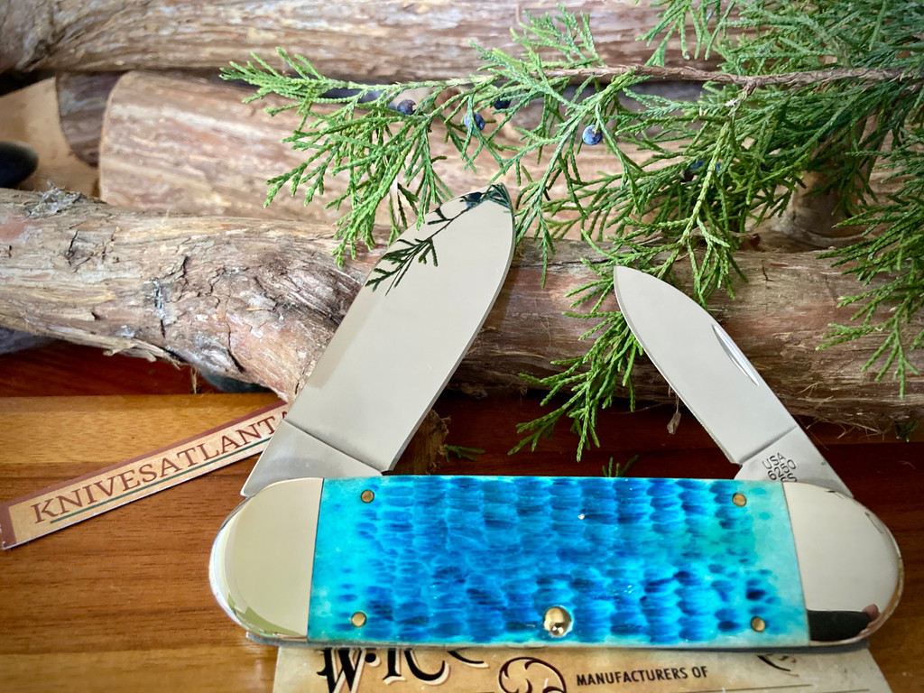 CASE XX SKY BLUE ELEPHANT TOE ~ 2009 ~  RARE 