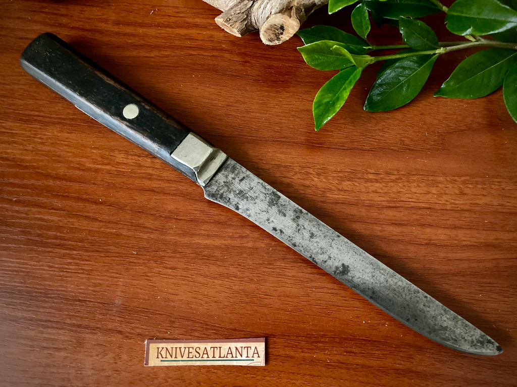 Washington Cutlery Company  "Village Blacksmith" Vintage Butcher  Knife
