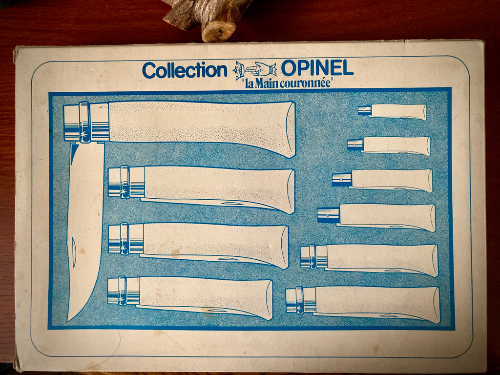  Opinel Collection "La main couronnée" set of 10 ~ Vintage 1967-1980