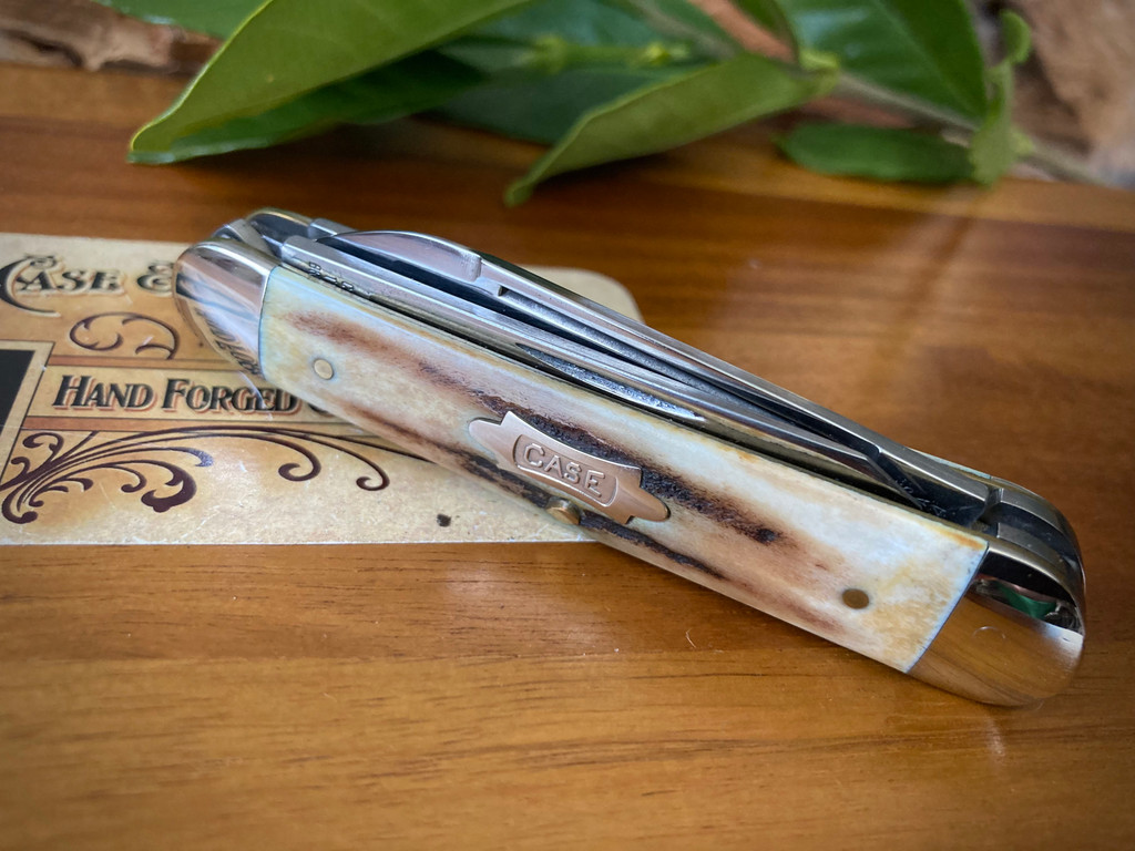 Case Classic 3 Backspring Whittler Stag 1994 ~