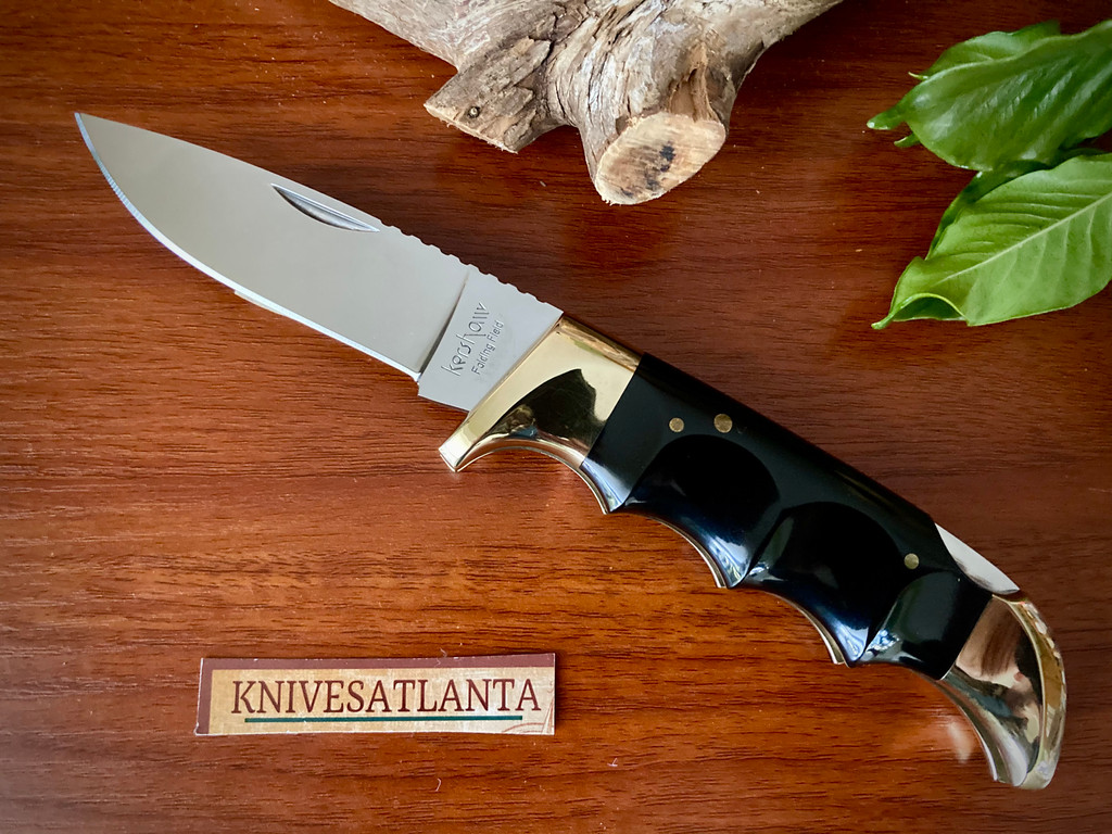  Kershaw 1050 "Folding Field" Knife ~ Kai Japan ~ Vintage