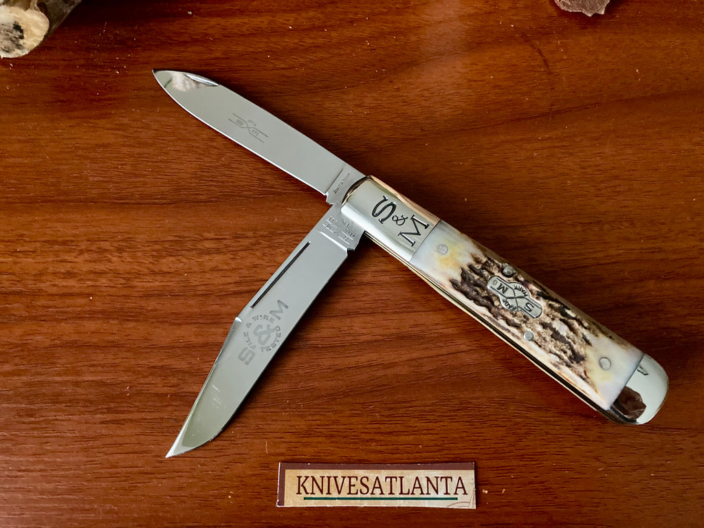 Schatt & Morgan #032171 Large, Deluxe Barlow-style Knife ~ Vintage 2015