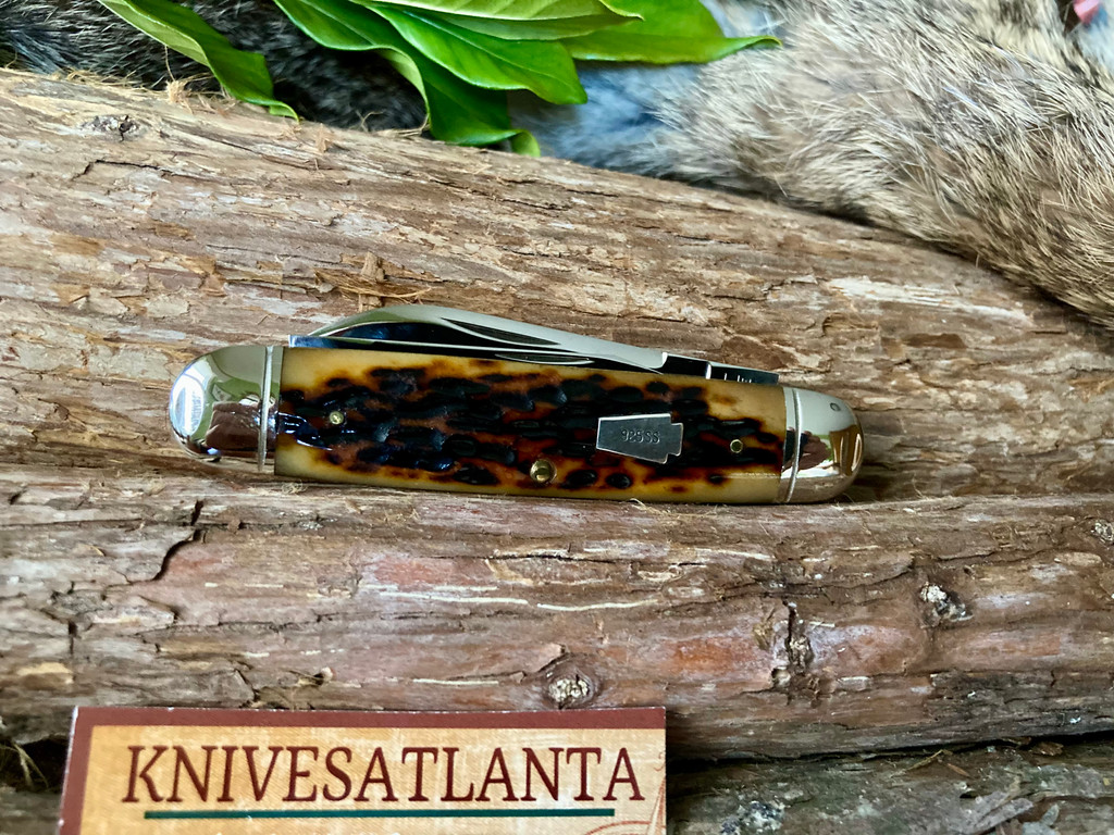  Schatt & Morgan 043299 Equal End Cattle Knife ~ Vintage 2003