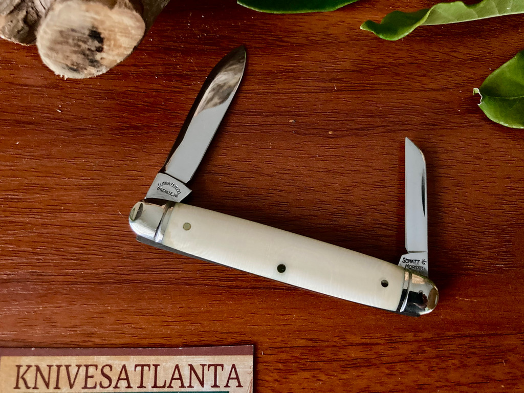 Schatt & Morgan 122221 "Senator" ~ Mammoth Ivory ~Vintage 2003