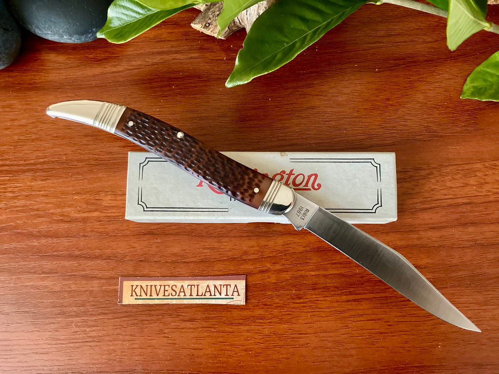  Remington R1613 Bullet Knife " Toothpick" ~ Vintage 1987