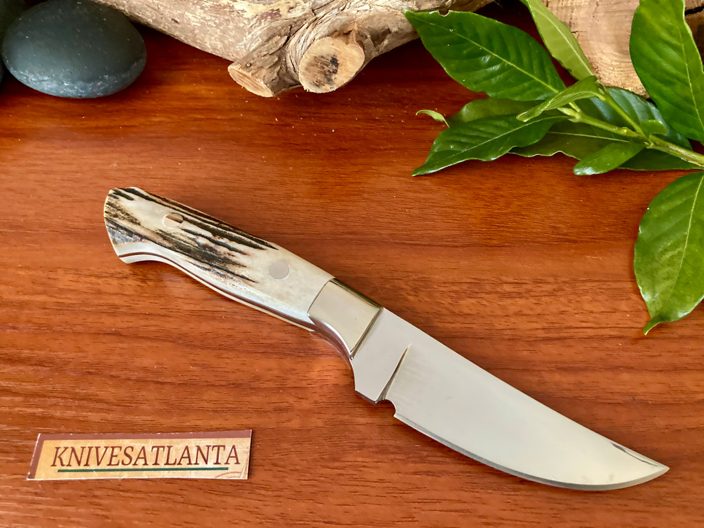 Jerry Snell Custom Knives ~ Stag Hunter ~ 7 3/4"