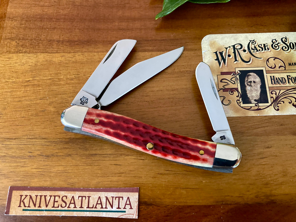  Case 00786 Pocket Worn® Old Red Bone Medium Stockman ~ Vintage 2004