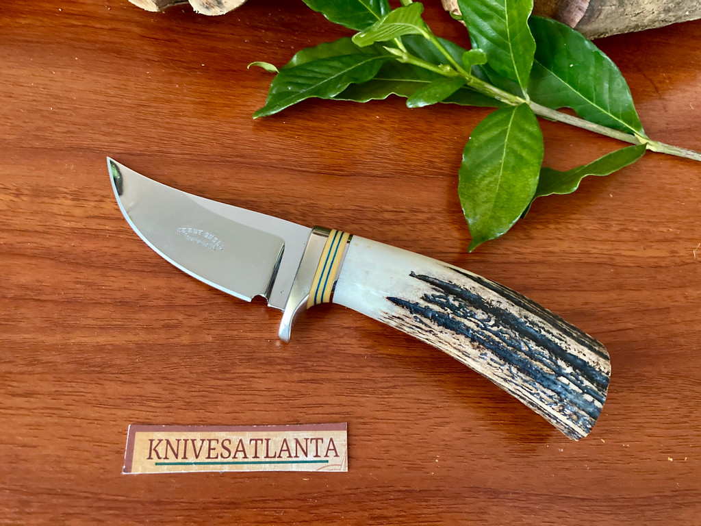 Jerry Snell Custom Knives ~ Stag Skinner