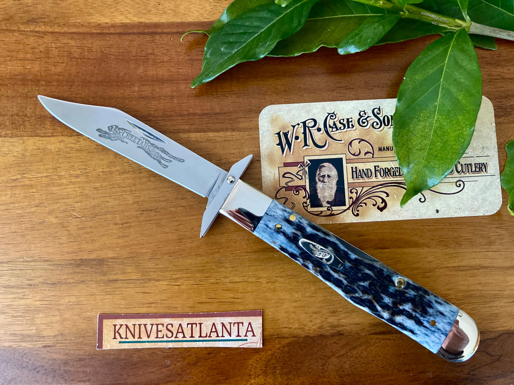 Case Cheetah Old Black Bone ~ Vintage 2002