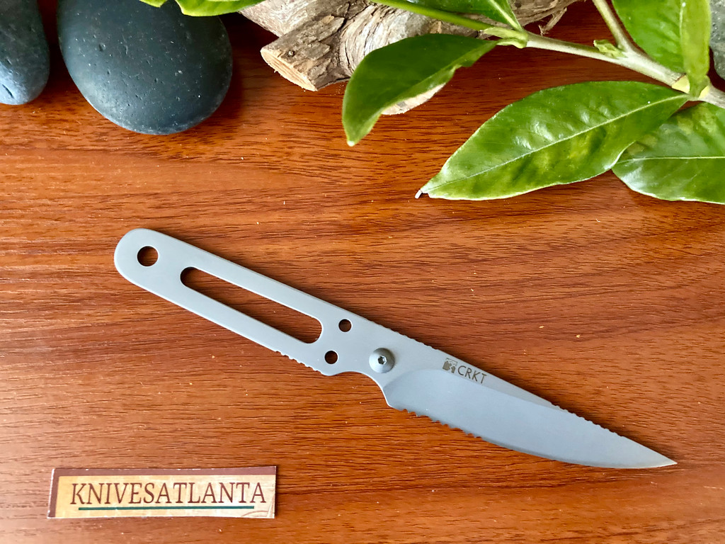  CRKT 2360 Ed Halligan M.D.P. Stiff K.I.S.S. ~ Vintage