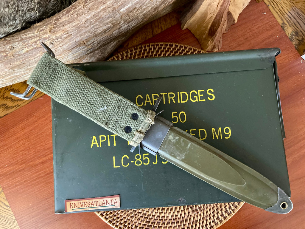 US M7 Bayonet (BOC manufacturer) Vietnam-era ~ Vintage