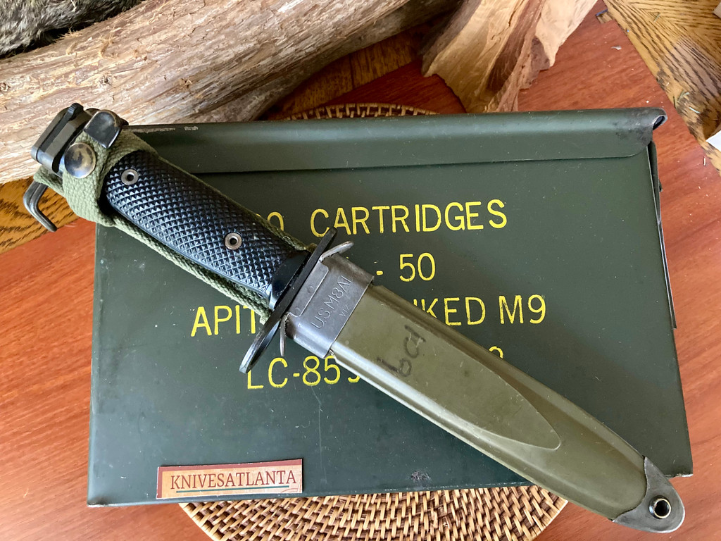 US M7 Bayonet (BOC manufacturer) Vietnam-era ~ Vintage ~