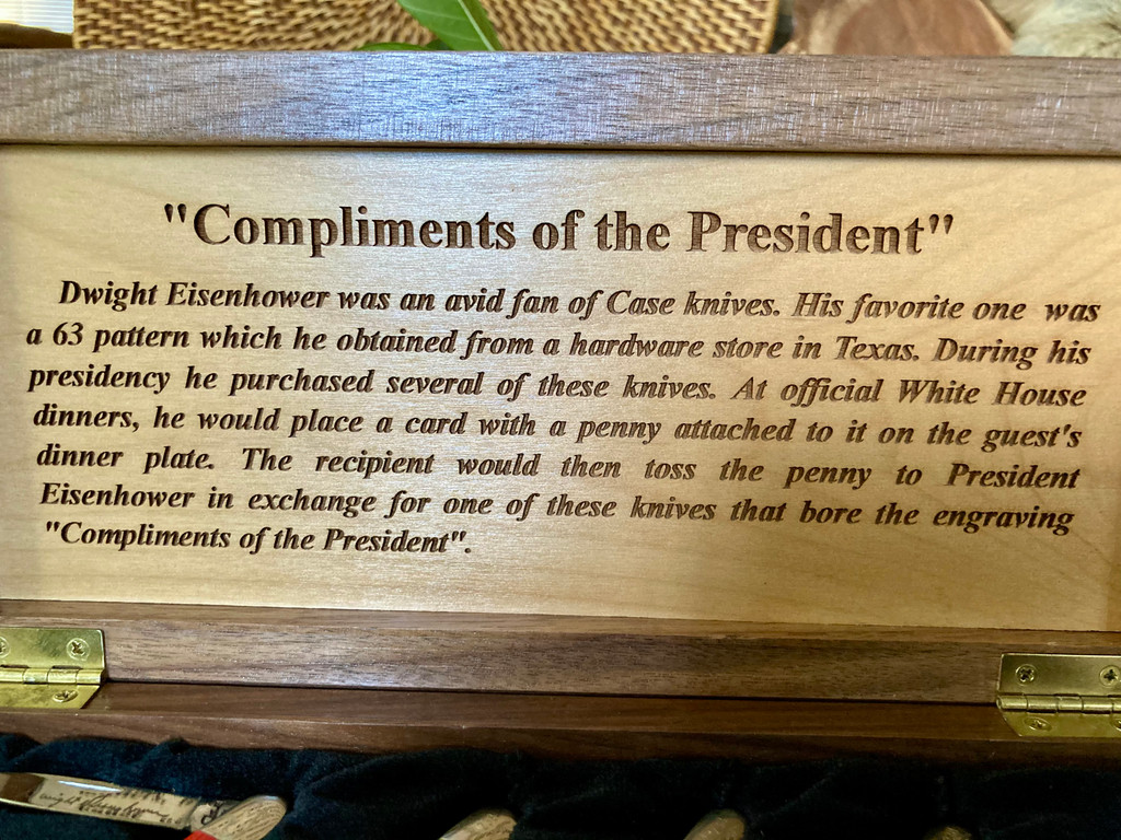 Case XX Dwight Eisenhower Limited Edition Mint Set ~ Vintage 1996