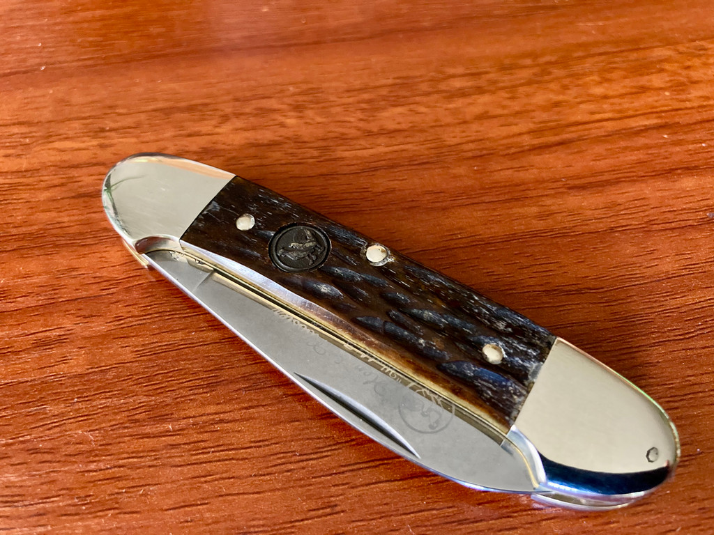 Hen & Rooster Bertram Cutlery 352 AP Canoe ~ Vintage