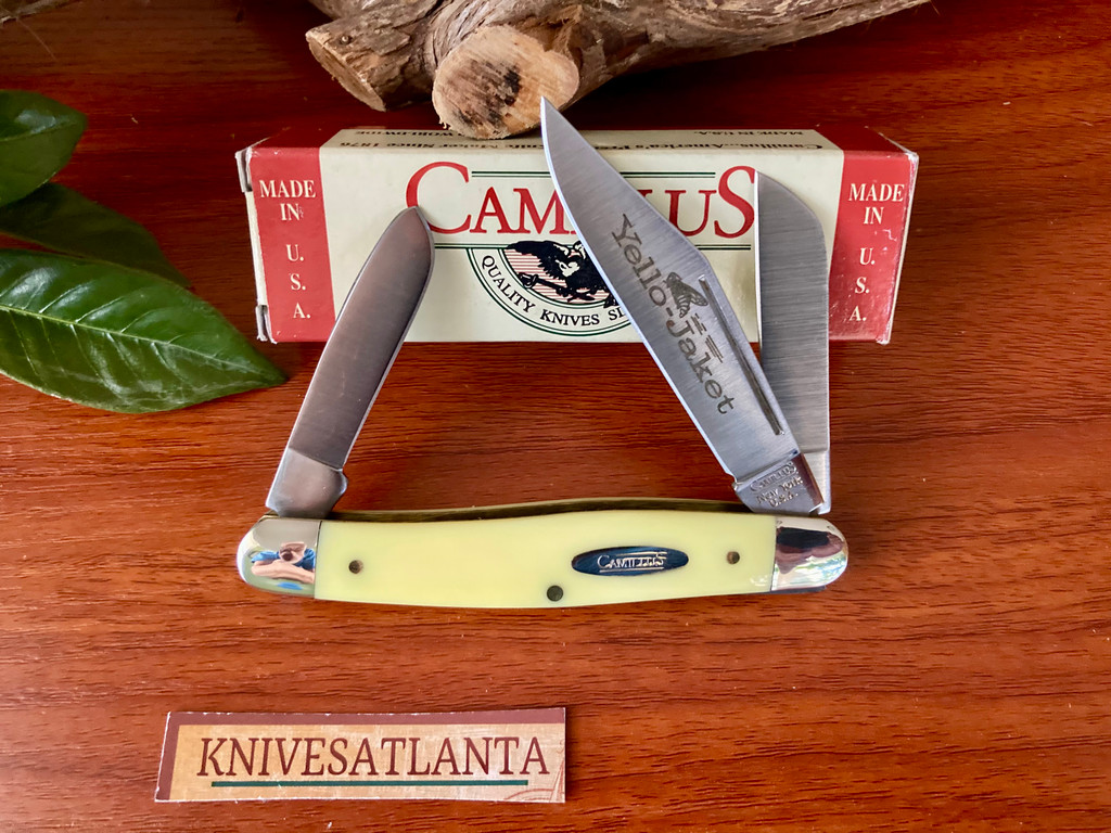 Camillus 711Y Yello-Jaket Stockman ~ Vintage 