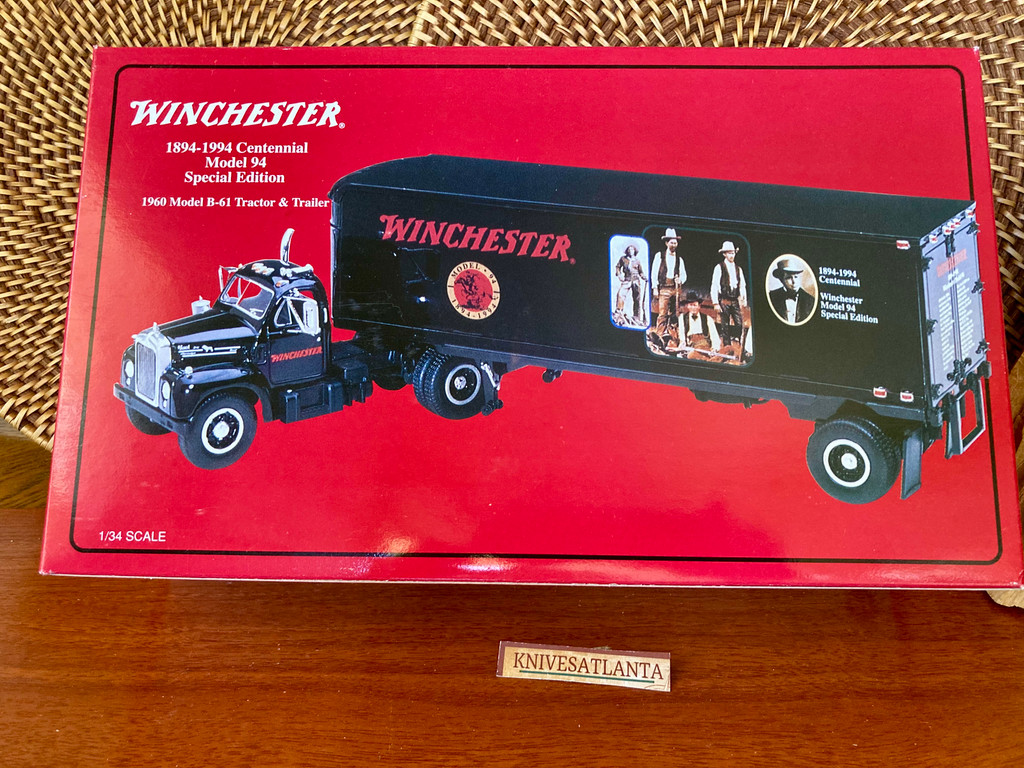 Winchester 1894-1994 Centennial Model '94,1960 Mack Model B-61 Tractor-Trailer  ~ Vintage