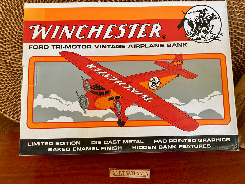 Ford Tri-Motor ("Tin Goose") Die-Cast Model Plane ~ Vintage 1996