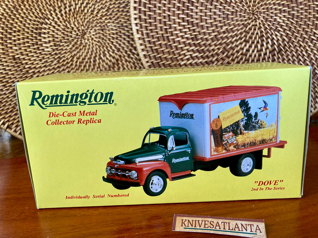 Remington  Die-Cast Metal  "Dove" 1951 Ford Dry Goods Delivery Truck (10-1098) ~ Vintage 1994