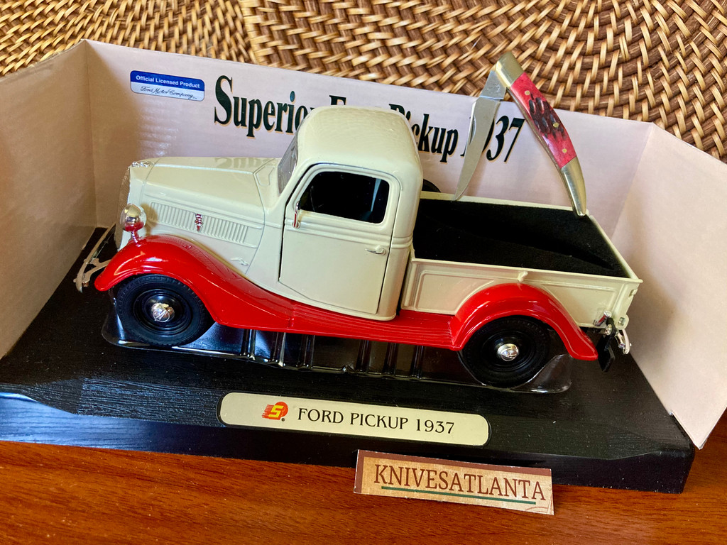 Superior 1937 Ford Pickup (SS7603W)  Frost Cutlery pocket knife ~ Vintage