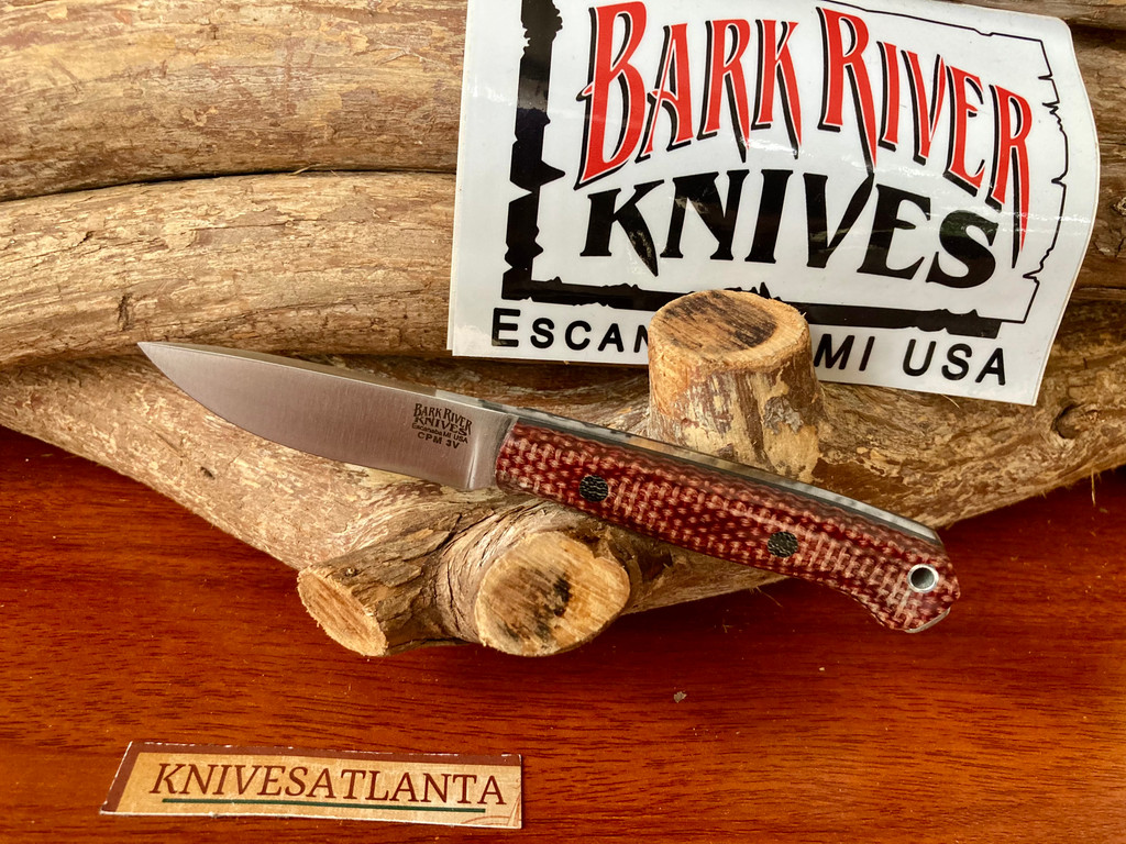 Bark River Knives  Little Creek ~ CPM 3V ~ Firedog Canvas ~  2014