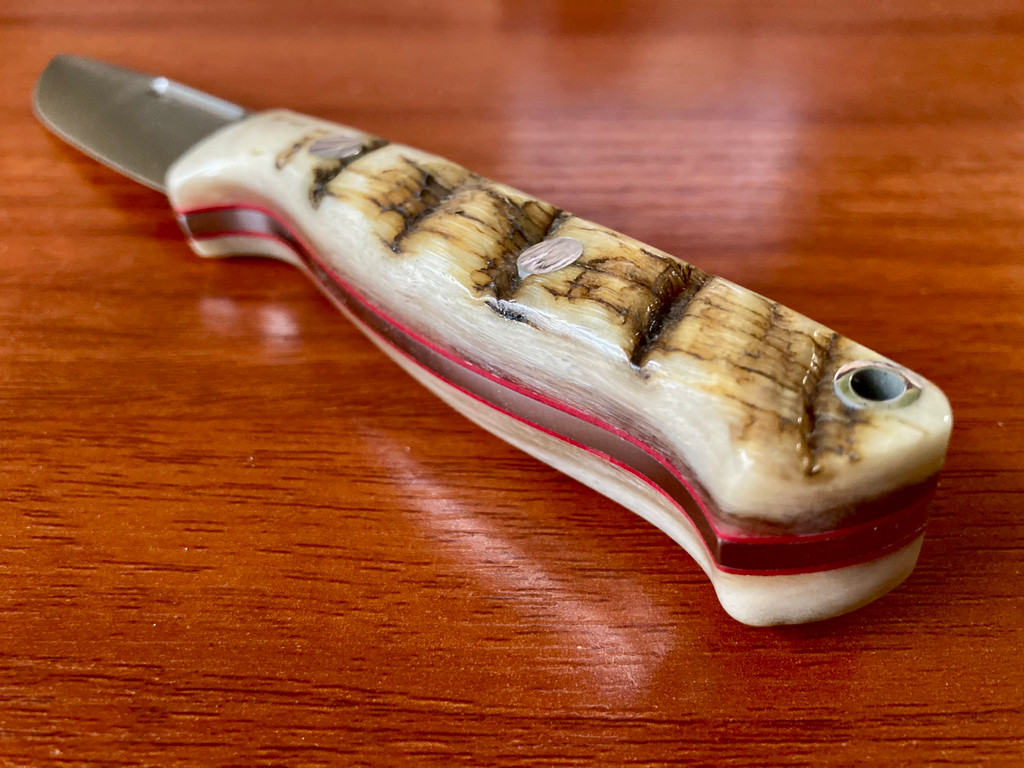 Bark River Mini Squad Leader ~Sheep Horn ~Red Liner ~ 1st Production Run ~ 2022