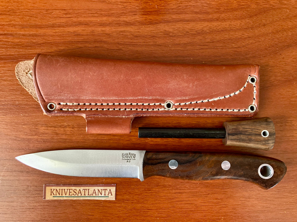 Bark River Aurora Scandi ~ A2 ~ Desert Ironwood ~ Firesteel