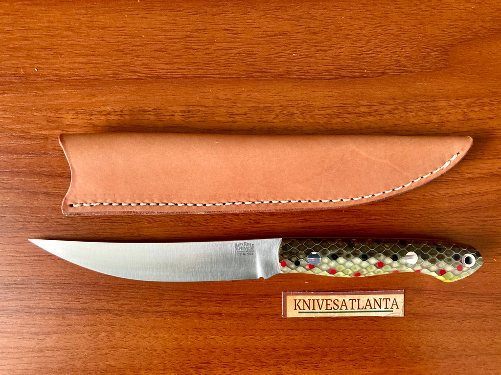 Bark River Knives Mini Kalahari Sportsman ~  Brown Trout ~CPM-154