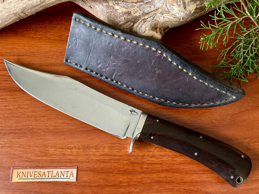 Donald E. Weiler  Large Clip Point Bowie ~ Vintage