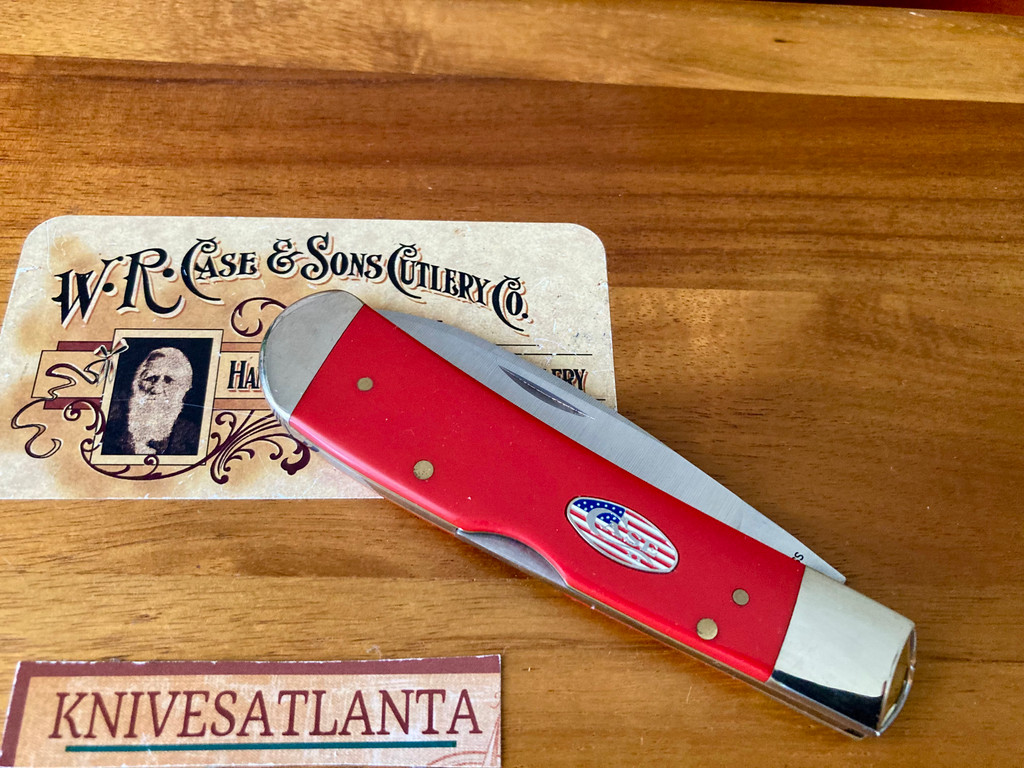 Case Tribal Lock (TB412010L) American Workman Red ~ 2017