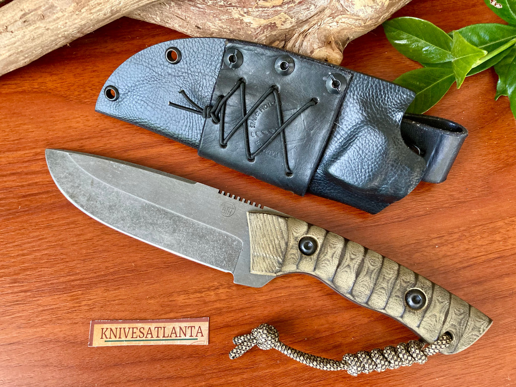  Filip Wróblewski ~  Black Hammer Custom Knives ~ Medium Camp Knife