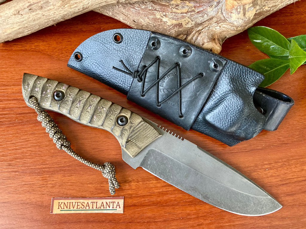  Filip Wróblewski ~  Black Hammer Custom Knives ~ Medium Camp Knife