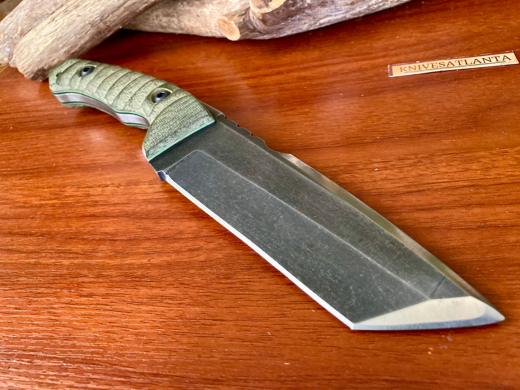  Filip Wróblewski ~  Black Hammer Custom Knives ~ Medium Camp Knife ~ Tanto