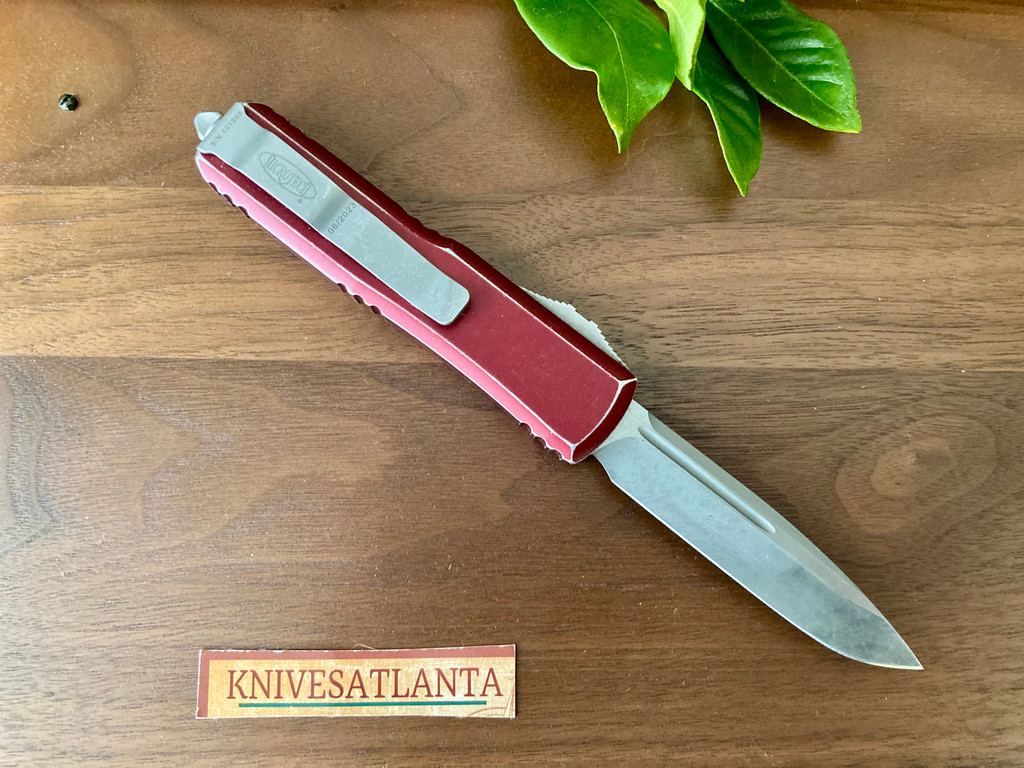 Microtech UTX-85 S/E Distressed 