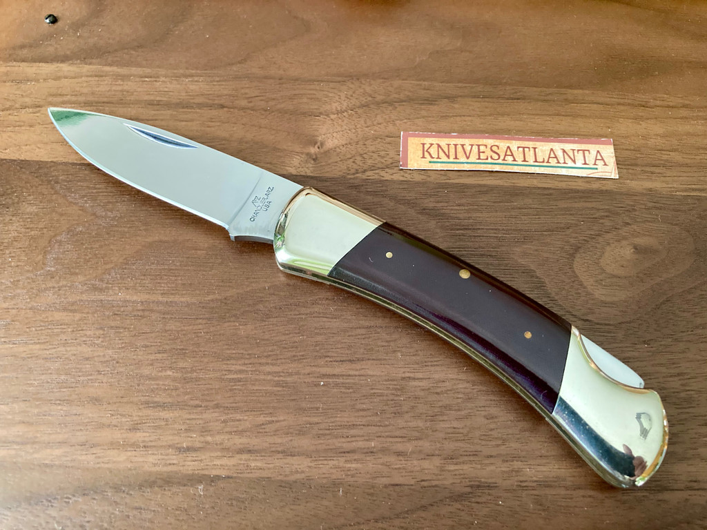 Katz K-282 Lockback Folder ~ Micarta ~ Japan ~ Vintage