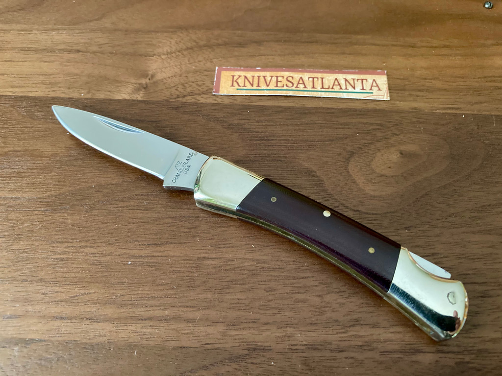 Katz K-281 Lockback Folder ~ Micarta ~ Japan ~ Vintage