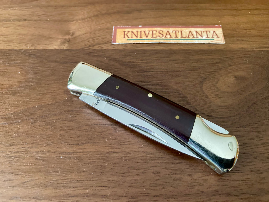 Katz K-281 Lockback Folder ~ Micarta ~ Japan ~ Vintage