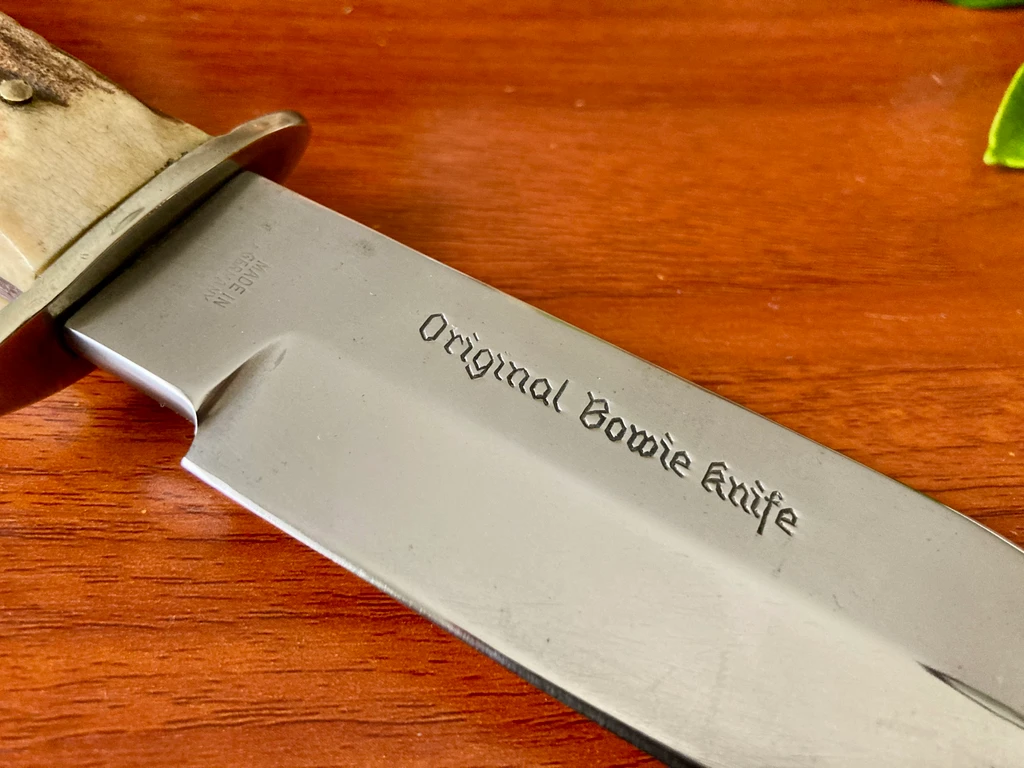 Emil Voos "Original Bowie" Classic hunting knife ~ Vintage