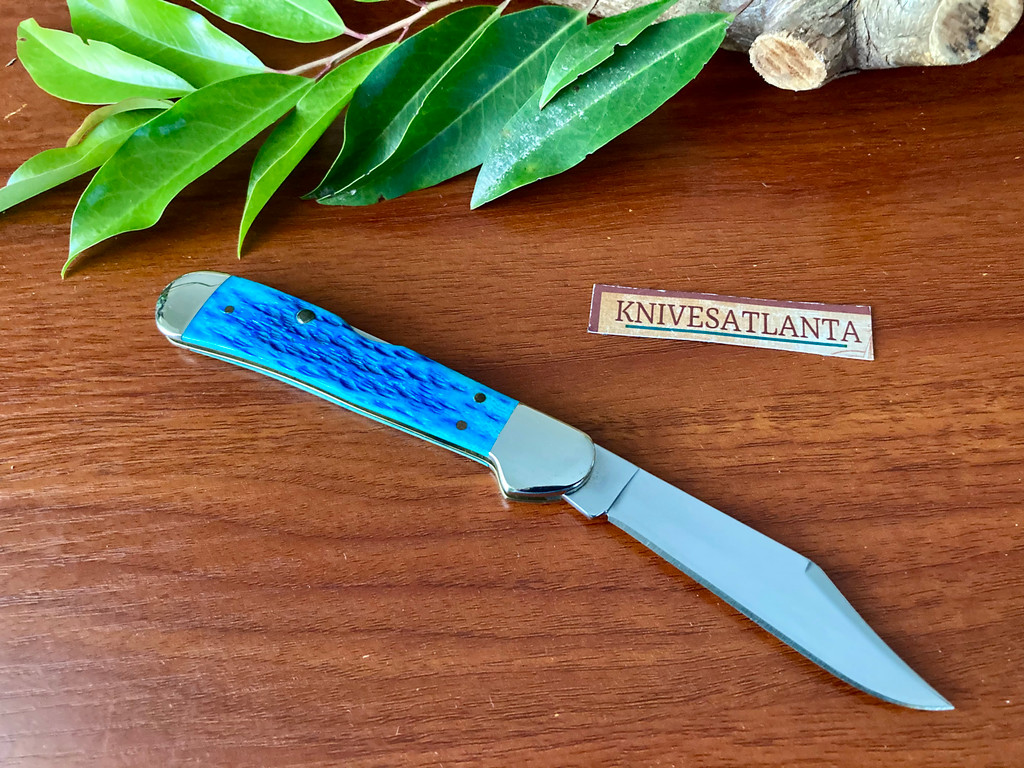 Case XX 61549L Copperlock Caribbean Blue Bone ~ Vintage 2003