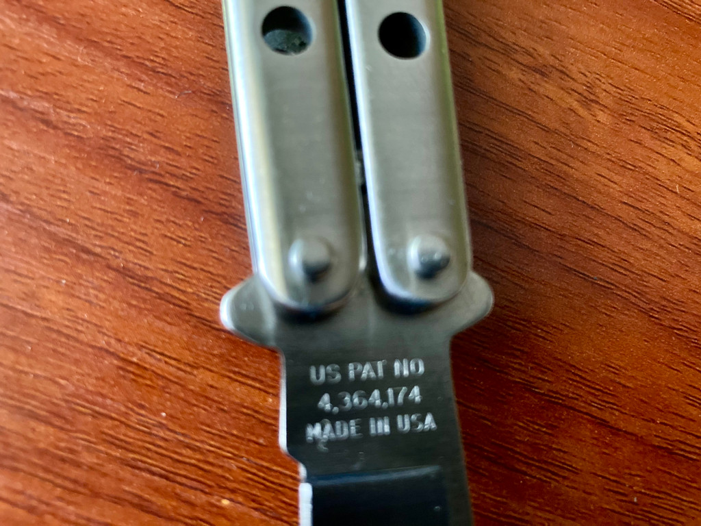 Pacific Cutlery Model 10 Balisong ~ Vintage 1980`s