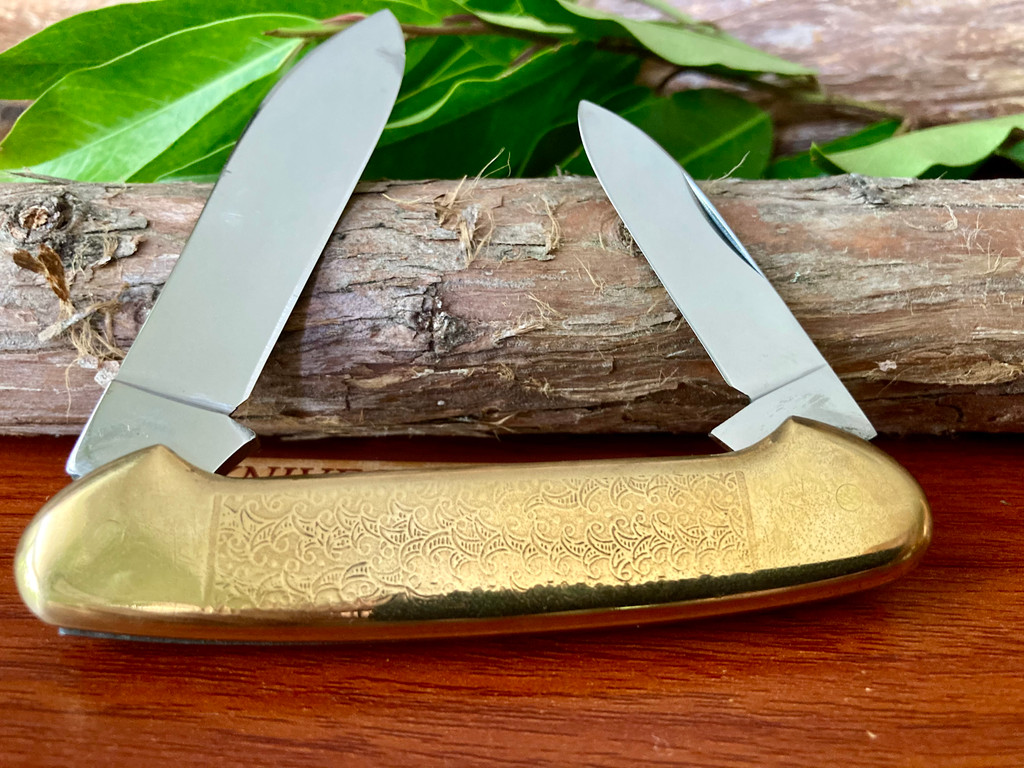 Star Knives American Revolution Bicentennial Commemorative Canoe Knife (1776–1976) ~ Vintage