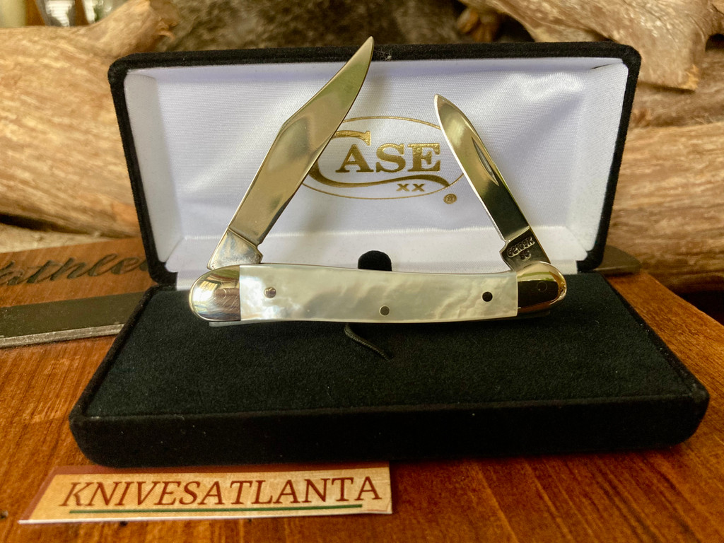 Case XX 82109X SS Mini Copperhead  Mother-of-Pearl ~ Vintage 1997 / Rare Factory Code Error