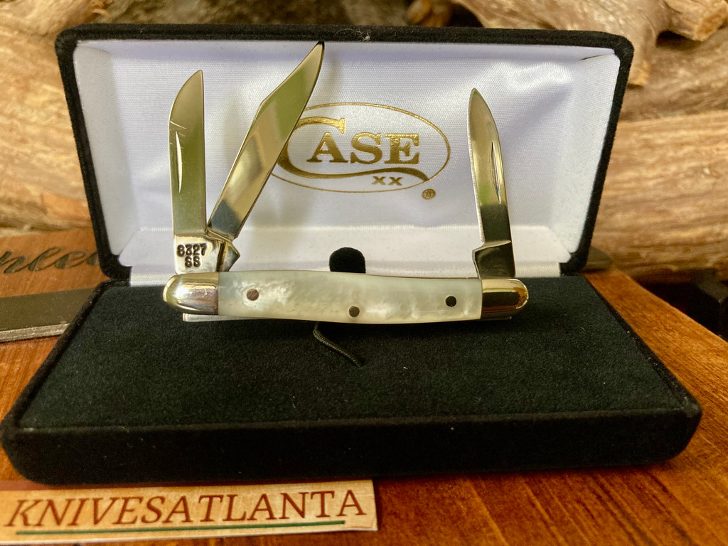 Case 8327 SS Small Stockman ~ Mother-of-Pearl  ~ Vintage 1997