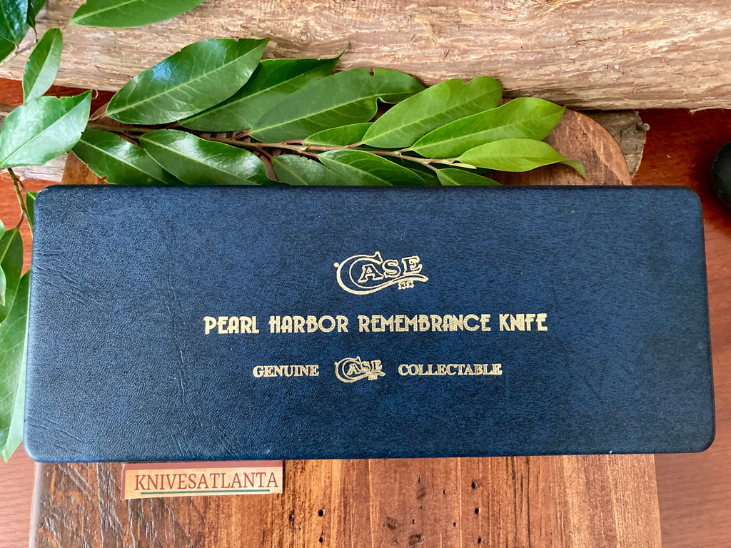   Case XX Pearl Harbor Remembrance Gunboat Canoe Knife ~ Vintage 1991