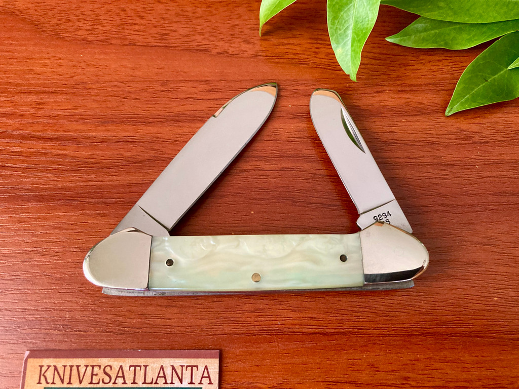   Case XX Pearl Harbor Remembrance Gunboat Canoe Knife ~ Vintage 1991