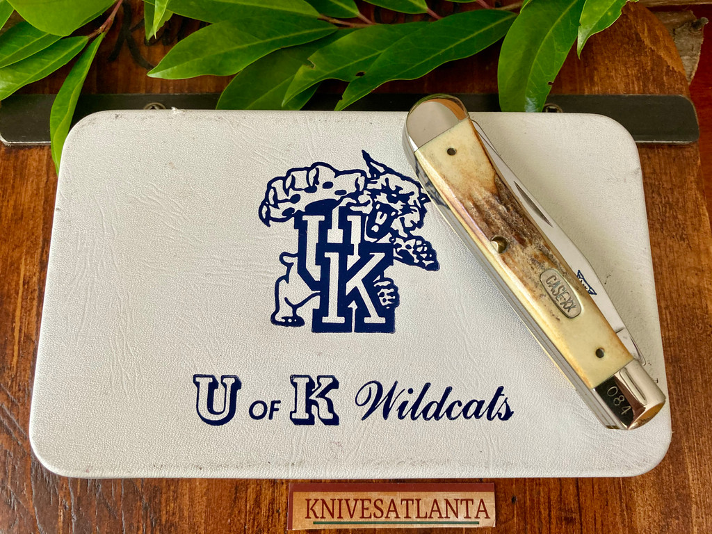 Case XX Stag Trapper  Commemorative ~  University of Kentucky Wildcats National Championship ~ 1996