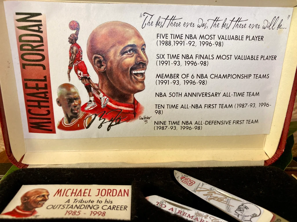 Case Stag Trapper ~ Michael Jordan Tribute ~ 1999 ~ Rare